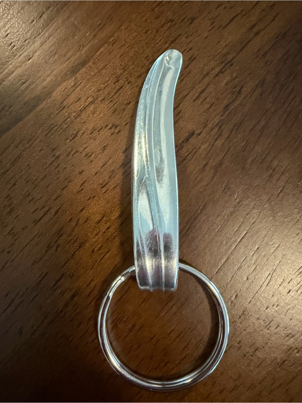 TWA Silverware Keychain